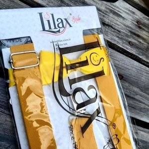 Lilax Bow Tie and Suspenders Set